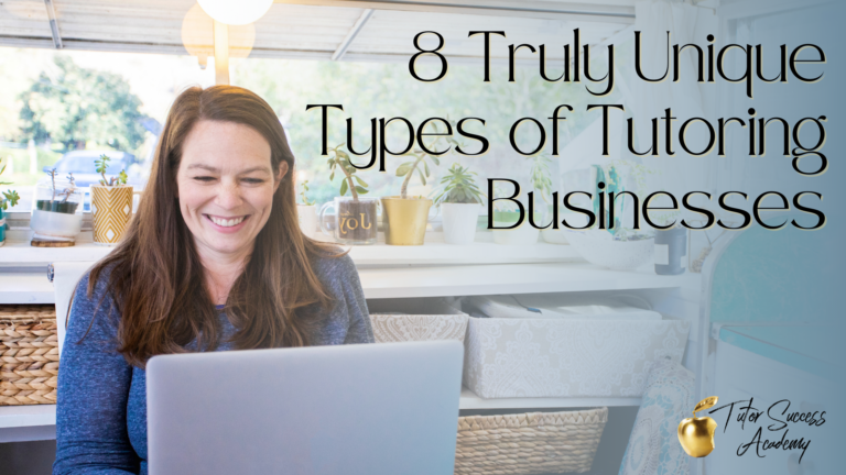8 Types of unique tutoring businesses