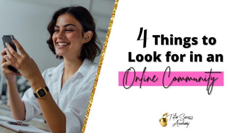 4 Things to Look for In an Online Community
