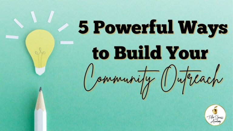 5 powerful ways to Build Your Community Outreach!